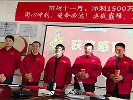 2025年11月6日山东临磨销售部11月启动大会