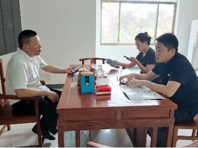 山东临磨客户来访